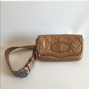 CHANEL LAMB SKIN CROSSBODY BAG